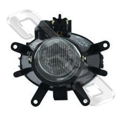 FOG LAMP - L/H=R/H - OVAL - TO SUIT BMW 3'S E46 4D 2001-