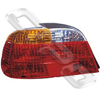 REAR LAMP - L/H - AMBER/CLEAR/RED - TO SUIT BMW 7'S E38 1999-