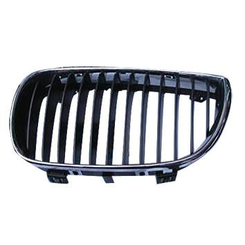 GRILLE - W/CHROME FRAME - BLACK - R/H - TO SUIT BMW 1'S E87 2004-