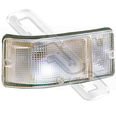 CORNER LAMP - R/H - CLEAR - TO SUIT DAIHATSU DELTA V59/V78/V76 1985-98