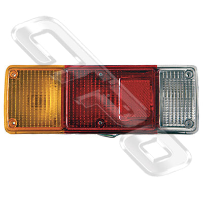 REAR LAMP - L/H=R/H - TO SUIT DAIHATSU DELTA V59/V78/V76 1985-98