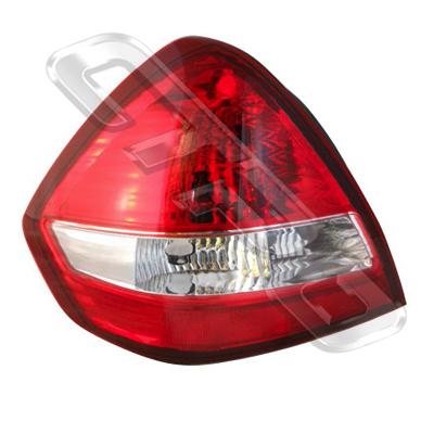 REAR LAMP - L/H - CLEAR PLASTIC (NO LINES) - TO SUIT NISSAN TIIDA - SC11 - 4DR JAP F/LIFT & ALL NZ