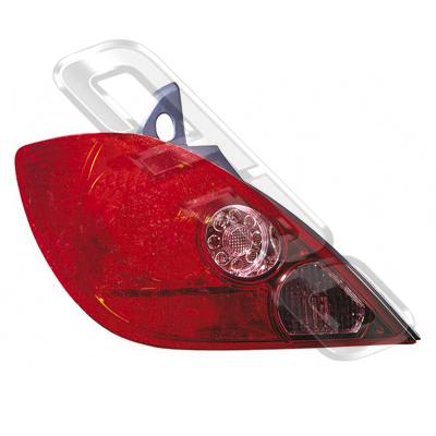 REAR LAMP - L/H - TO SUIT NISSAN TIIDA - C11 - 2005- H/BACK - EARLY