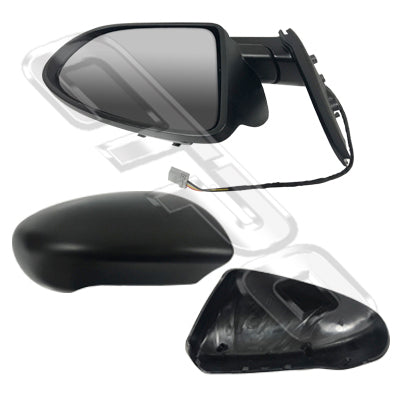DOOR MIRROR - R/H - ELECTRIC 5 WIRE - TO SUIT NISSAN QASHQAI/DUALIS - J10 - 2007-13