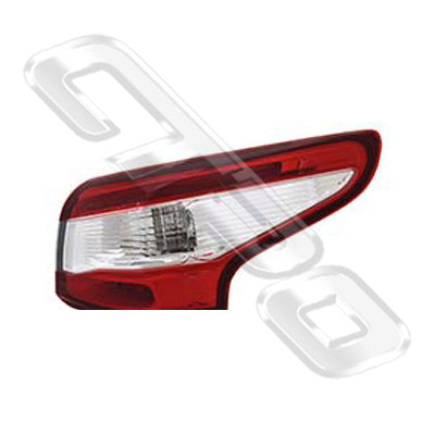 REAR LAMP - R/H - OUTER - TO SUIT NISSAN QASHQAI/DUALIS - J11 - 2014-