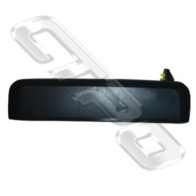 DOOR HANDLE - FRONT/REAR OUTER - BLACK - R/H - TO SUIT NISSAN NAVARA D21 1986-