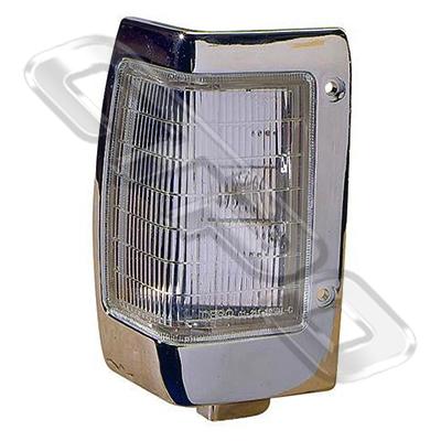 CORNER LAMP - L/H - CHROME - TO SUIT NISSAN NAVARA D21 1990-