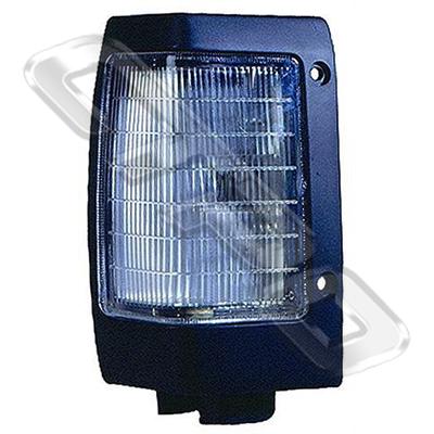 CORNER LAMP - L/H - BLACK TRIM - TO SUIT NISSAN NAVARA D21 1993-