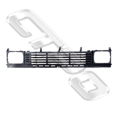 GRILLE - BLACK - TO SUIT NISSAN NAVARA D21 K/CAB 2WD 1986-87