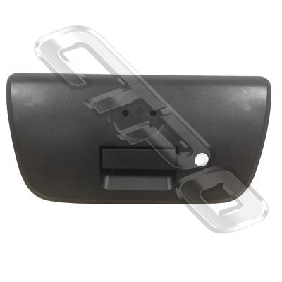 TAILGATE HANDLE - BLACK - LOCKING TYPE - TO SUIT NISSAN NAVARA D22 2002-