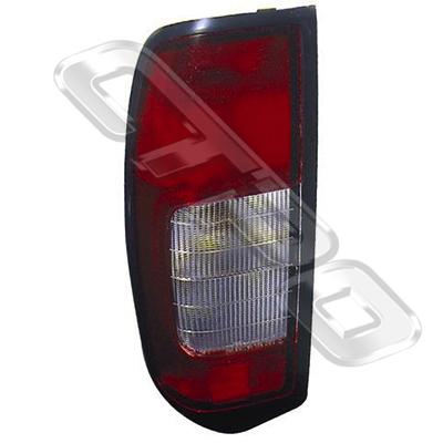 REAR LAMP - L/H - RED/CLEAR - TO SUIT NISSAN NAVARA D22 1998-