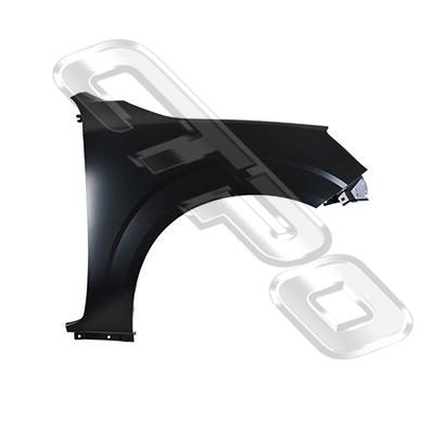 FRONT GUARD - R/H - WITHOUT SIDE LAMP HOLE - TO SUIT NISSAN NAVARA D23 NP300 2016-