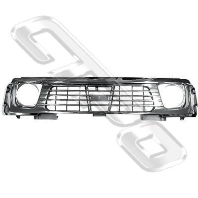 GRILLE - ALL CHROME - TO SUIT NISSAN PATROL Y60 1995-