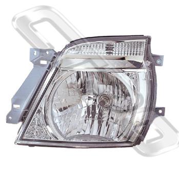 HEADLAMP - L/H - ELECTRIC/MANUAL - TO SUIT NISSAN HOMY E25 2007