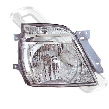 HEADLAMP - R/H - ELECTRIC/MANUAL - TO SUIT NISSAN HOMY E25 2007