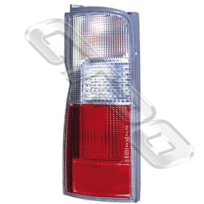 REAR LAMP - L/H - CLEAR/RED - TO SUIT NISSAN HOMY E24/E25 2001-
