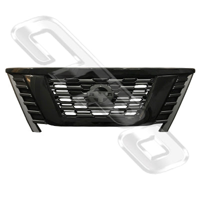 GRILLE - BLACK - NARROW - TO SUIT NISSAN CARAVAN NV350 / E26 2018-