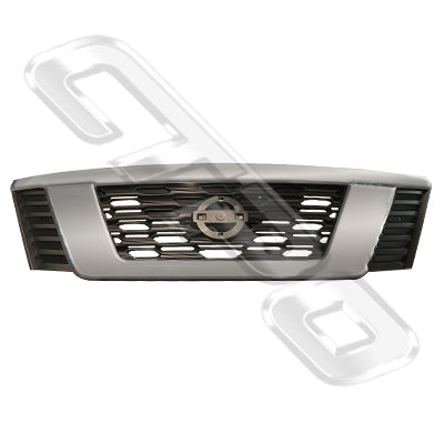 GRILLE - CHROME - WIDE - TO SUIT NISSAN CARAVAN NV350 / E26 2018-