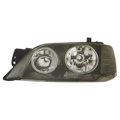 HEADLAMP - L/H - BLACK - MANUAL - TO SUIT FORD TERRITORY 2004-