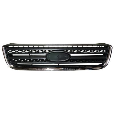 GRILLE - BLACK/CHROME - TO SUIT FORD TERRITORY 2004-