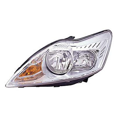 HEADLAMP - L/H - ELECTRIC - CHROME - TO SUIT FORD FOCUS 2008-