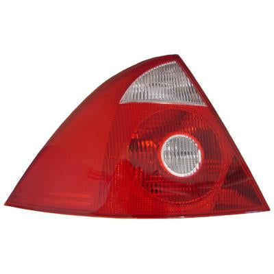 REAR LAMP - L/H - RED W/CLEAR CIRCLE - TO SUIT FORD MONDEO 2001-  F/L - 4/5DR