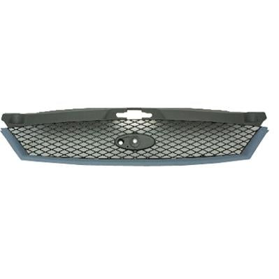 GRILLE - MAT BLACK - W/BLACK MLDG - TO SUIT FORD MONDEO 2001-