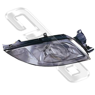 HEADLAMP - R/H - CHROME REFLECTOR - TO SUIT FORD FALCON AU 1998-00 - SER 1