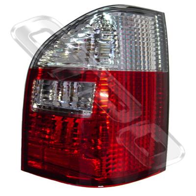 REAR LAMP - R/H - CLEAR/RED - TO SUIT FORD FALCON AU2/BA WAGON 1998-02