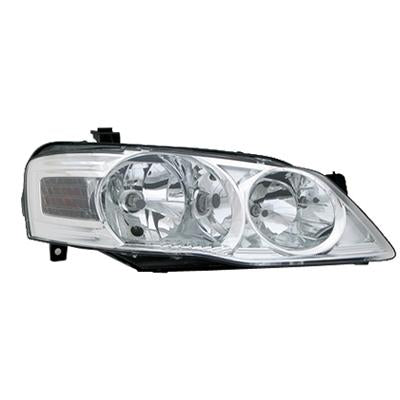 HEADLAMP - R/H - CHROME - TO SUIT FORD FALCON BF2 2007- ( NOT XR6/XR8 )