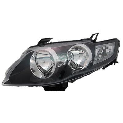 HEADLAMP - L/H - BLACK - TO SUIT FORD FALCON FG 2008-