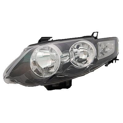 HEADLAMP - L/H - MANUAL - BLACK - TO SUIT FORD FALCON FG 2008-  XR