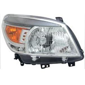 HEADLAMP - R/H - MANUAL - CHROME - TO SUIT FORD RANGER 2009-
