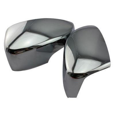 DOOR MIRROR COVER - SET - L&R - CHROME - TO SUIT FORD RANGER 2012-