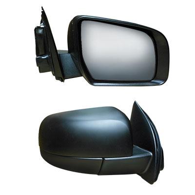 DOOR MIRROR - R/H - ELECTRIC - W/OUT LED LAMP - BLACK - TO SUIT FORD RANGER 2012-
