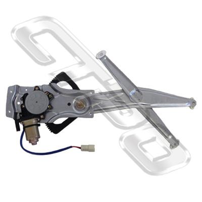 WINDOW REGULATOR - L/H - FRONT - ELECT W/MOTOR - TO SUIT HOLDEN COMMODORE VT/VX/VY/VZ 1997-