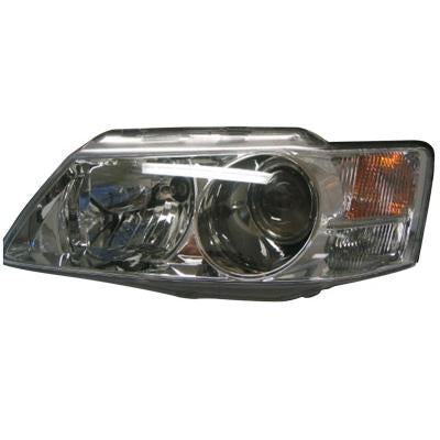 HEADLAMP - L/H - CHROME - TO SUIT HOLDEN COMMODORE VY 2002-