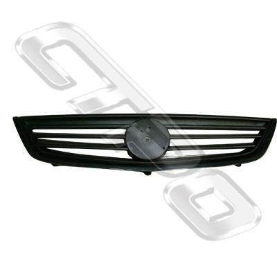 GRILLE - BLACK - TO SUIT HOLDEN COMMODORE VY 2002-  EXE/ACC/SV8