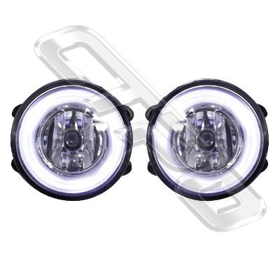 FOG LAMP SET - LED  WHITE FOR HOLDEN COMMODORE VE 2006-