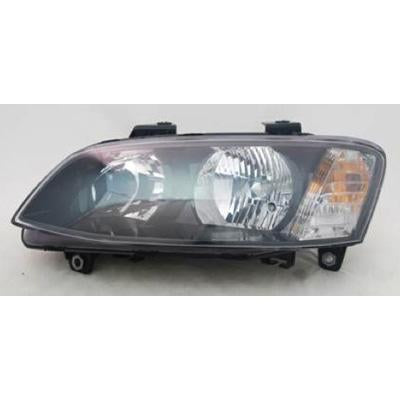 HEADLAMP - L/H - BLACK - TO SUIT HOLDEN COMMODORE VE SERIES 2 2011-  SV6/SS