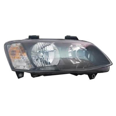 HEADLAMP - R/H - BLACK - TO SUIT HOLDEN COMMODORE VE SERIES 2 2011-  SV6/SS