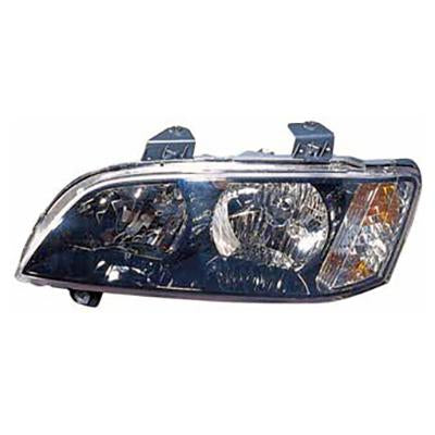 HEADLAMP - L/H - BLACK - TO SUIT HOLDEN COMMODORE VE OMEGA SERIES 1 2006-