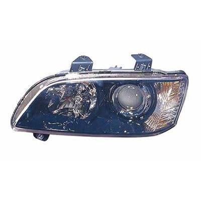 HEADLAMP - L/H - BLACK - PROJECTOR - TO SUIT HOLDEN COMMODORE VE 2006- SS-V