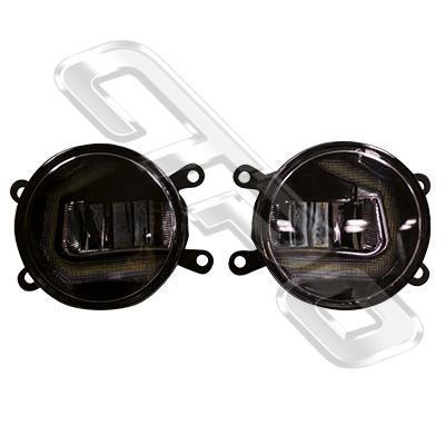 FOG LAMP SET - L&R - LED W/DAYTIME RUNNING LAMP - TO SUIT HOLDEN COMMODORE VE 2006-