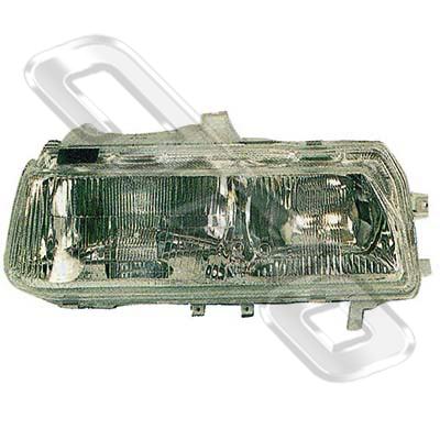 HEADLAMP - R/H - FIXED H/L - TO SUIT HONDA ACCORD 1986-89