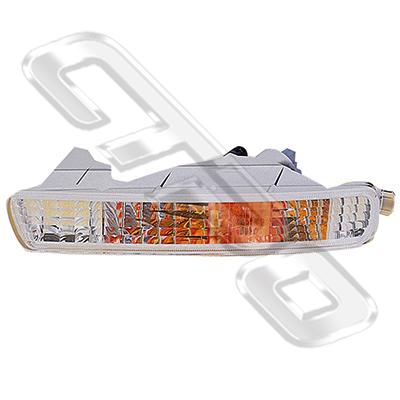 BUMPER LAMP - L/H - CLEAR W/AMBER INNER - TO SUIT HONDA ACCORD CD 1994-