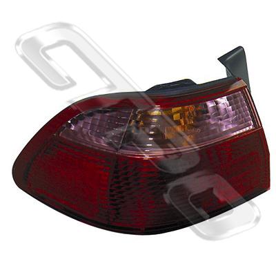REAR LAMP - L/H - OUTER - PINK/RED - TO SUIT HONDA ACCORD CF 4DR 1999-