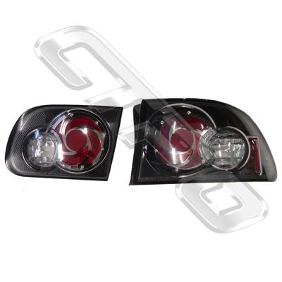 REAR LAMP SET - CARBON FIBRE FOR HONDA CIVIC EG 3DR 1992-95