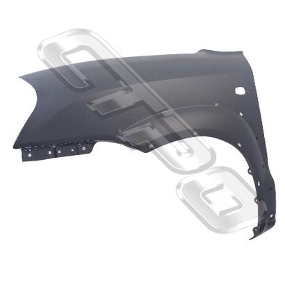 FRONT GUARD - L/H - W/SLP W/MLDG HOLES - TO SUIT HYUNDAI TUCSON 2005-