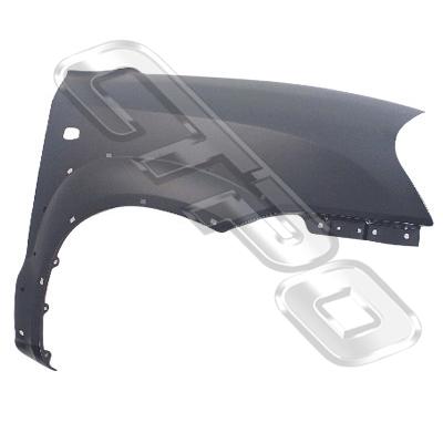 FRONT GUARD - R/H - W/SLP W/MLDG HOLES - TO SUIT HYUNDAI TUCSON 2005-